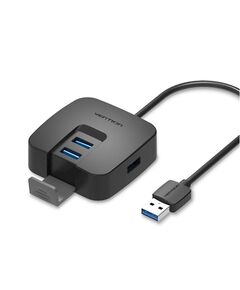 USB ადაპტერი VENTION CHBBB 4 Ports USB3.0 HUB 0.15M Black 875218741287-image | Hk.ge