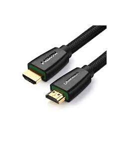 HDMI კაბელი UGREEN HD118 (40411) High-End HDMI Cable with Nylon Braid 3m (Black)-image | Hk.ge