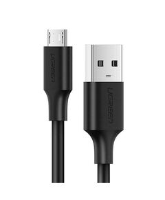 USB კაბელი UGREEN (60138) USB to Micro USB Cable Nickel Plating 2m (Black)-image | Hk.ge