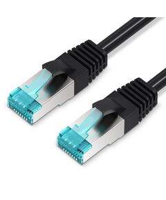 პაჩკორდი: VENTION VAP-B05-B100 CAT5e FTP Patch Cord Cable 1M Black-image | Hk.ge