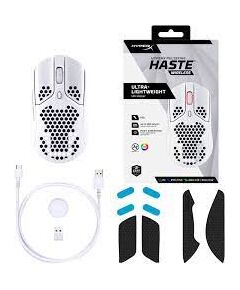 მაუსი: HyperX Pulsefire Haste Wireless White-image | Hk.ge
