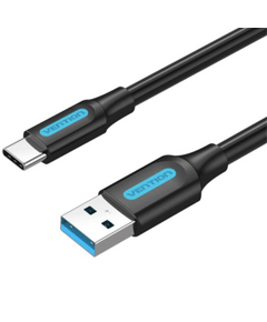 USB კაბელი Vention COZBF USB 3.0 A Male to C Male Cable 1M Black PVC Type COZBF-image | Hk.ge