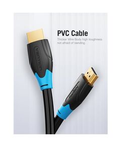 USB კაბელი: Cable/ Vention AACBH HDMI Cable 4K 1080P High Definition with Ethernet Support 2 Meter Black-image | Hk.ge