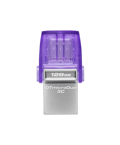 Kingston 128GB USB 3.2 Gen1 + Type-C DT microDuo 3C R200MB/s-image | Hk.ge