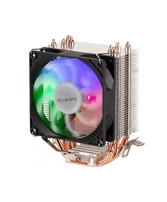 2E GAMING CPU cooling system AIR COOL (AC90D4-RGB) RGB,775,115X,1366,1700 FM1,FM2,AM2,AM2+,AM3,AM3+,AM4, 90mm,2510-4pin, TDP 130W-image | Hk.ge