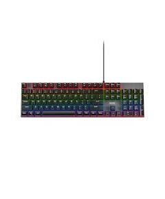 კლავიატურა: NOXO RETALIATION Mechanical Rainbow Backlit Gaming Keyboard BLUE Switch EN/RU Black-image | Hk.ge