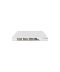 სვიჩი: MikroTik Cloud Router Switch 328-24P-4S+RM - მართვადი სვიჩი 24xGigabit PoE და 4xSFP+ პორტით, 450W-image | Hk.ge