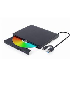 ოპტიკალი: Gembird DVD-USB-03 External USB DVD drive Black-image | Hk.ge