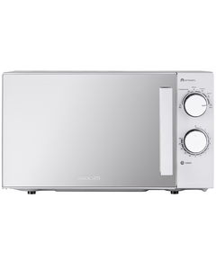 მიკროტალღური ღუმელი ARDESTO Microwave oven, 20L, mechanical control, 800W, handle opening, silver-image | Hk.ge