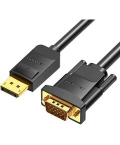 კაბელი VENTION HBLBG DP to VGA Cable 1.5M Black-image | Hk.ge