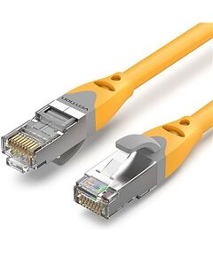 ქსელის კაბელი Cat.6A SFTP Patch Cable 0.5M Yellow-image | Hk.ge