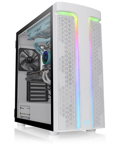 ქეისი PC Components/ Case/ Miditower/ H590 TG Snow ARGB Mid Tower Chassis-image | Hk.ge