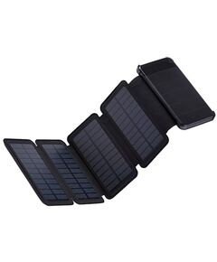 პორტატული მზის პანელი, დამტენი 2E Power Bank Solar 8000mAh Black-image | Hk.ge