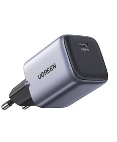 დამტენი UGREEN CD319 (90666) Nexode, 30W, Single port, USB-C, Type-c, Space Gray-image | Hk.ge