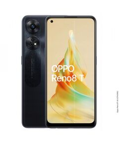 OPPO RENO 8T BLACK 6.43" 1080x2400, 2.3GHz, 8 Core, 8GB RAM, 128GB, up to 500GB flash, 100 mp + 2 mp + 2mp/32MP IMX 709, 2 Sim, 2G, 3G, LTE, BT, Wi-Fi, NFC, Type-C, 5000mAh, Android 13, 180 g, 160.8 x 73.8 x 7.8 mm-image | Hk.ge