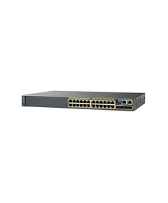 Cisco WS-C2960X-24TS-L - 24xGigabit + 4xSFP პორტი, LAN Base-image | Hk.ge
