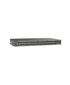 Cisco WS-C2960+48TC-L - 48xFast Ethernet + 2xGigabit + 2xSFP პორტი, LAN Base-image | Hk.ge