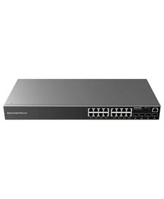 სვიჩი Grandstream GWN7802P Enterprise Layer 2+ Managed Network Switch 16-ports Gigabit Ethernet PoE/PoE+ (240W) 4-SFPDesktop wall-mount or rack-mount-image | Hk.ge