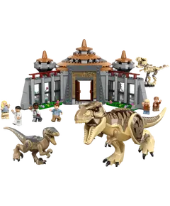 LEGO Jurassic World Visitor Center: T. rex & Raptor Attack-image | Hk.ge