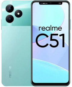 Mobile and Smartphones/ Realme/ Realme C51 (RMX3830) 4GB/128GB Mint Green NFC-image | Hk.ge