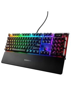 SteelSeries Keyboard mechanical Apex 7 104key, Red Switch, USB-A, EN, RGB, black-image | Hk.ge