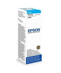Epson L800 Cyan ink bottle 70ml (10 x 15 - 1800 Photo Pages) C13T67324A-image | Hk.ge