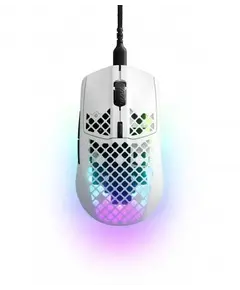 SteelSeries Mouse Aerox 3, RGB, USB-A, Snow-image | Hk.ge