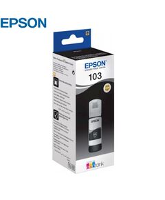 მელანი Epson 103 EcoTank Black ink bottle 65ml C13T00S14A-image | Hk.ge