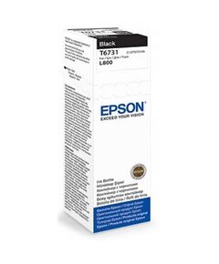 კარტრიჯი Epson L800 Black ink bottle 70ml (10 x 15 - 1800 Photo Pages) C13T67314A-image | Hk.ge