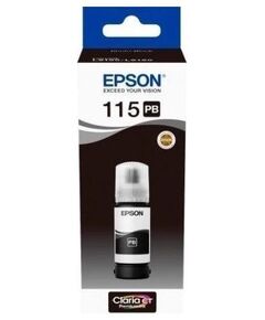 Epson კარტრიჯის მელანი I/C (b) L8160/L8180, 115 ECOTANK PHOTO BLACK INK BOTTLE-image | Hk.ge