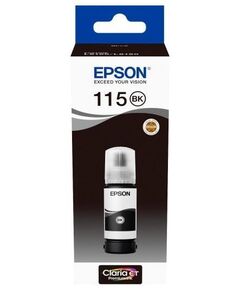 Epson კარტრიჯის მელანი I/C (b) L8160/L8180, 115 ECOTANK PIGMENT BLACK INK BOTTLE-image | Hk.ge