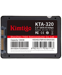 მყარი დისკი Kimtigo K128S3A25KTA320 KTA-320, 128GB, 2.5", Internal Hard Drive-image | Hk.ge