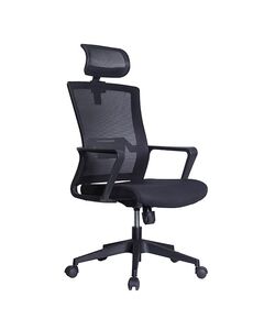 საოფისე სავარძელი Furnee MS-2205H, Office Chair, Black-image | Hk.ge