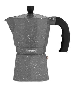 ყავის მადუღარა Ardesto Coffee Maker Gemini Molise, 9 cups, grey, aluminum-image | Hk.ge