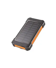 დამტენი: Logilink PA0304 Solar Power Bank 8000mAh Flashlight 2xUSB Orange/Black-image | Hk.ge