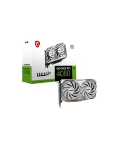 ვიდეო დაფა: MSI GeForce RTX4060 VENTUS 2X WHITE 8G OC VTS 8GB 128-bit GDDR6-image | Hk.ge