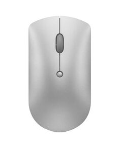 მაუსი Mouse/ Lenovo 600 Bluetooth Silent Mouse, Blue Optical Sensor, Adjustable DPI, 4 Button, Microsoft Swift Pair, Windows, Chrome, GY50X88832, Gray-image | Hk.ge