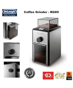 ყავის საფქვავი Coffee Grinder/ Delonghi GRINDER DL KG89 STEEL-image | Hk.ge