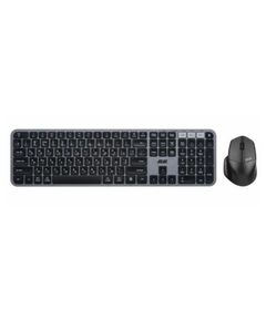 კლავიატურა + მაუსი 2E Combo keyboard and mouse MK440 WL/BT, EN/UK/RU, grey-black-image | Hk.ge