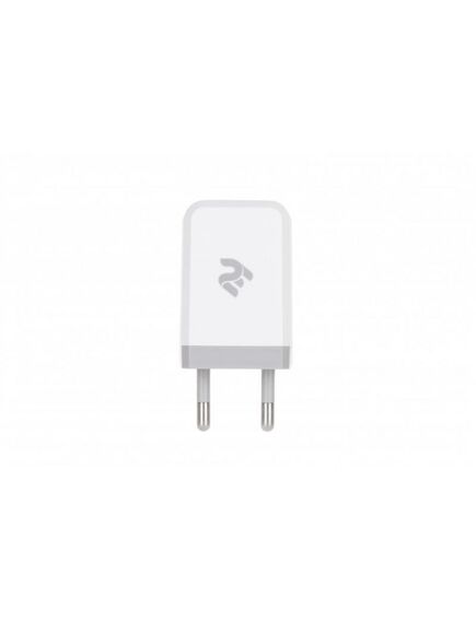 დამტენი 2E Wall Charge USB Wall Charger USB:DC5V/2.1A, white 2E-WC1USB2.1A-W-image2 | Hk.ge
