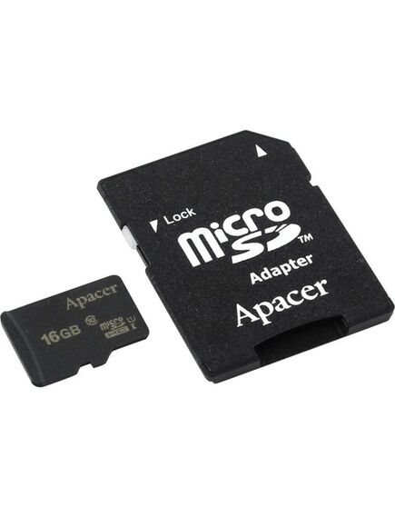 Apacer 16GB microSDHC C10 UHS-I + SD-image2 | Hk.ge