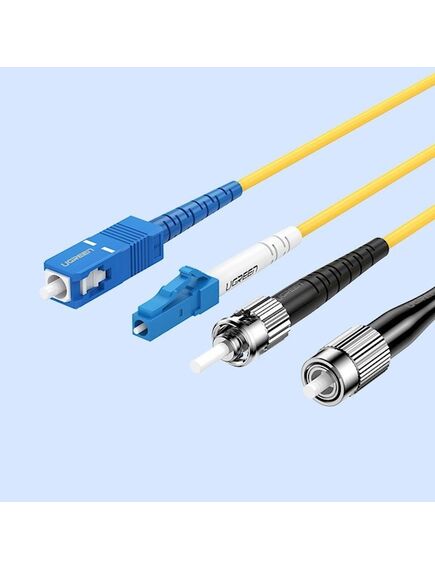 ოპტიკური ქსელის კაბელი UGREEN NW131 (70664) SC/UPC To SC/UPC Simplex Single Mode Fiber Optic Patch Cable 3M-image2 | Hk.ge