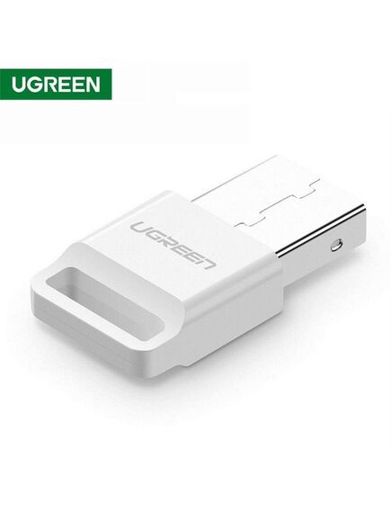 Bluetooth ადაპტერი UGREEN US192 (30443) USB Bluetooth 4.0 Adpater (White)-image | Hk.ge