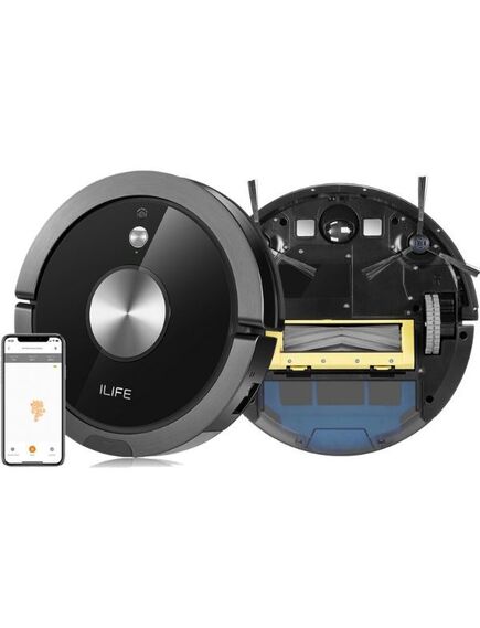 რობოტი მტვერსასრუტი სველი წმენდით ILIFE A9s Robot Vacuum Cleaner Vacuuming & Wibrating Mopping Smart APP Remote Control Camera Navigation-image3 | Hk.ge