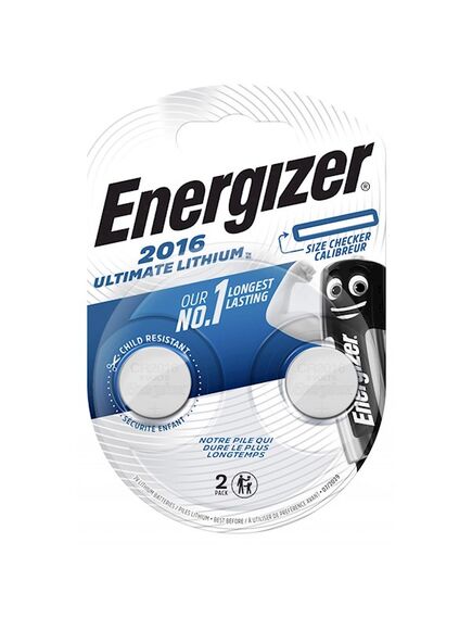 ელემენტი Energizer 2016 BP2 ლითიუმ ელემენტი-ღილაკი, 2ც შეკრა 2016-BP2, 3020 7638900423020-image | Hk.ge
