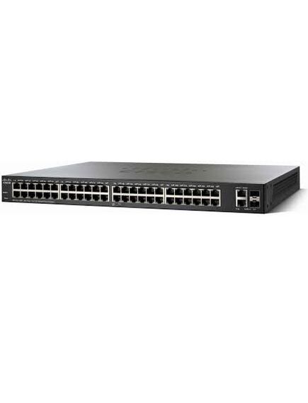 Cisco SF220-48-K9-EU - 48xFast Ethernet + 2xSFP პორტი 71110-image | Hk.ge
