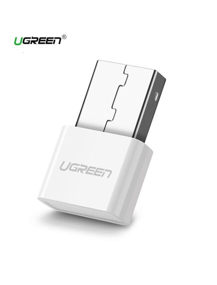 Bluetooth ადაპტერი UGREEN CM109 (30723) USB Bluetooth 4.0 Adpater White-image | Hk.ge