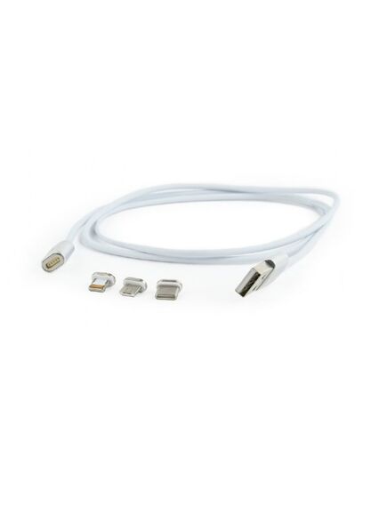 კაბელი: Gembird CC-USB2-AMLM31-1M Magnetic USB charging combo 3-in-1 103912-image | Hk.ge