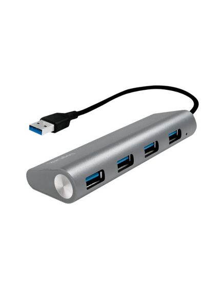 ადაპტერი: Logilink UA0307 USB 3.0 4-port Hub, aluminum, grey 102220-image | Hk.ge