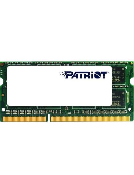 ოპერატიული მეხსიერება: Patriot DDR3 8GB 1600MHz SODIMM 1.35V - PSD38G1600L2S 99383-image | Hk.ge